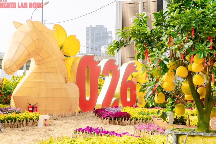 VIDEO: Những điểm amp;#34;check-inamp;#34; linh vật ngựa tại trung tâm TPHCM dịp Tết Bính Ngọ - 14