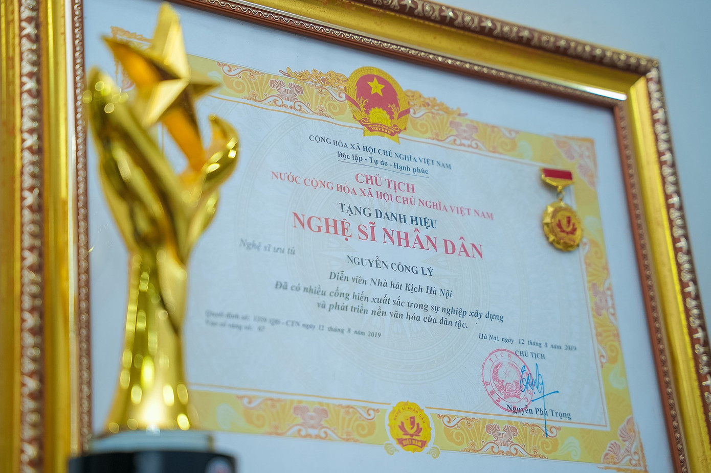 Thăm nhà NSND Công Lý - 15