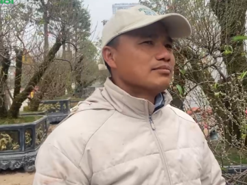 Từ chiếc xe đạp cọc cạch đến chủ vườn hơn nghìn gốc đào giữa lòng thủ đô