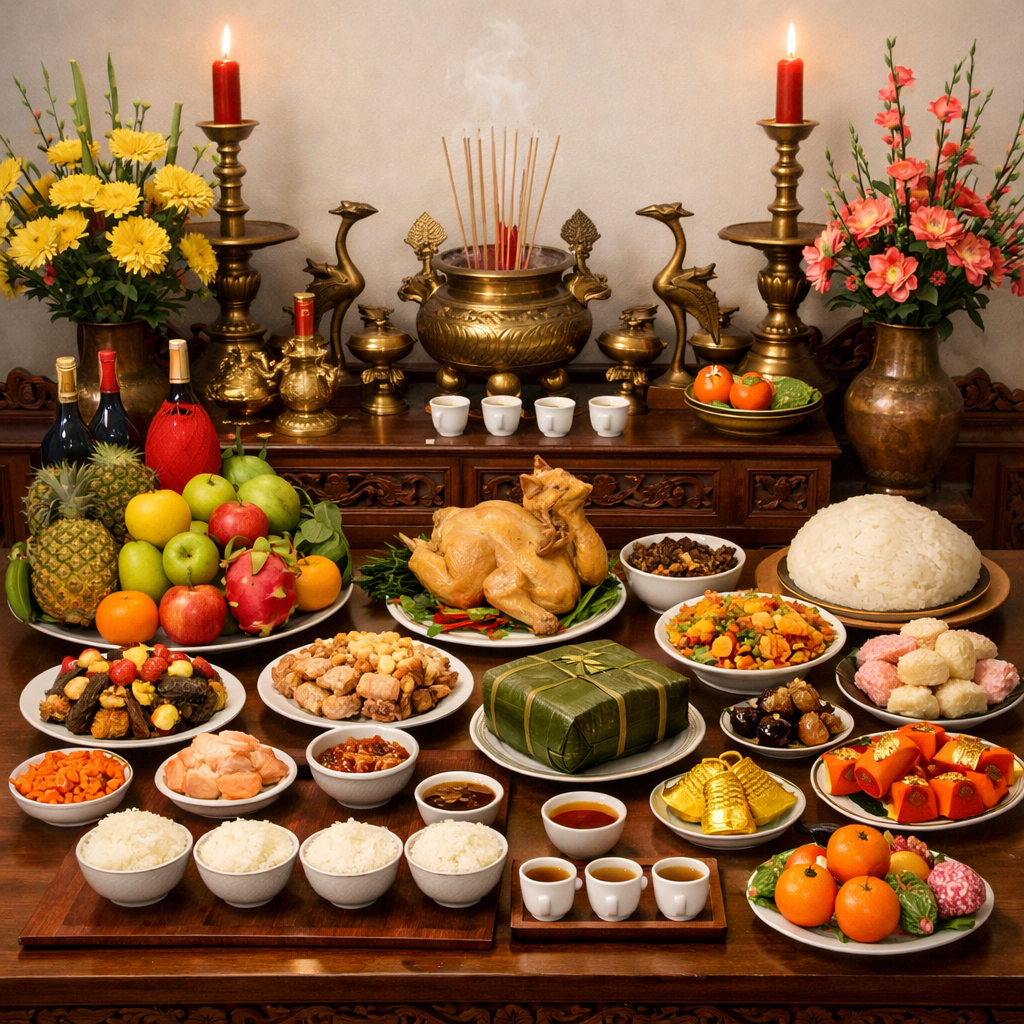 Lễ cúng giao thừa 2026 trong nhà: Ý nghĩa và cách thực hiện