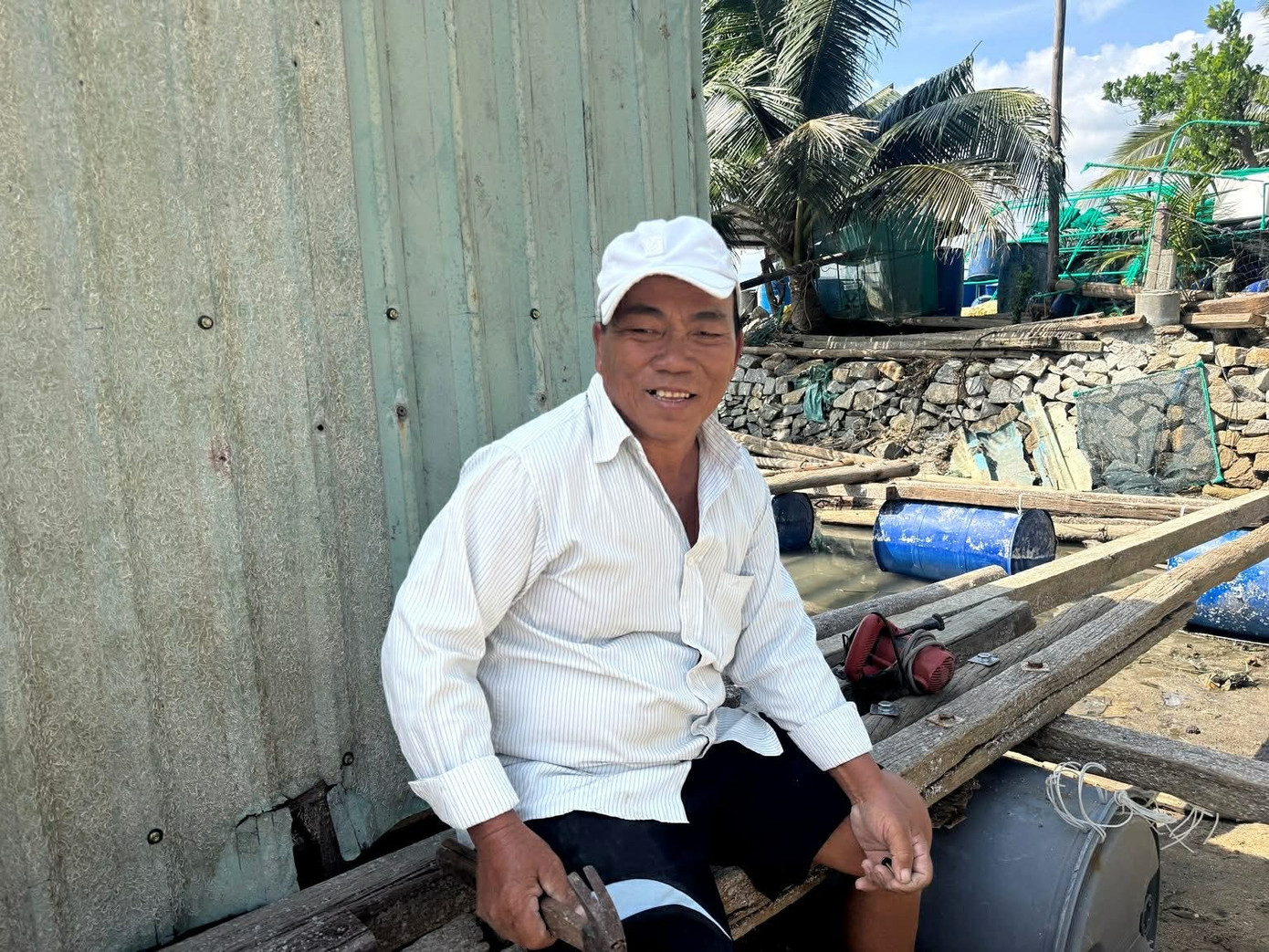 Ông Chiểu hy vọng năm tới mưa thuận gió hòa bà con nơi đây sẽ có một vụ mùa bội thu.