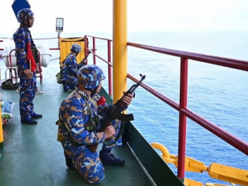 Clip: Vui Xuân, đón Tết cùng người lính DK1 trên những “pháo đài thép” giữa Biển Đông