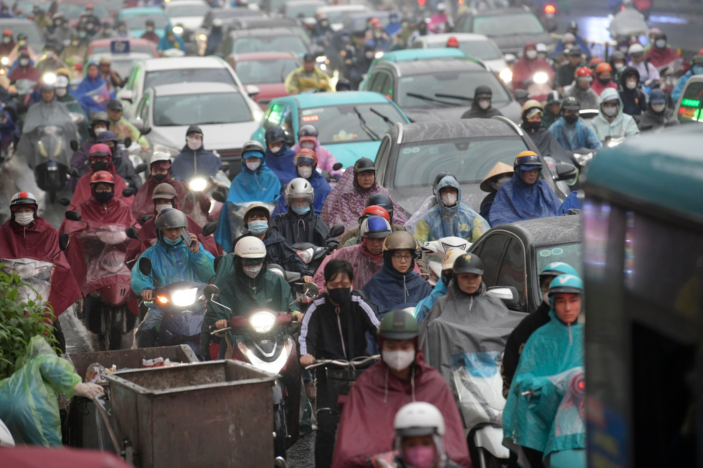 Miền Bắc hôm nay và ngày mai (23-24/2) sẽ có mưa nhỏ rải rác vào đêm và sáng.