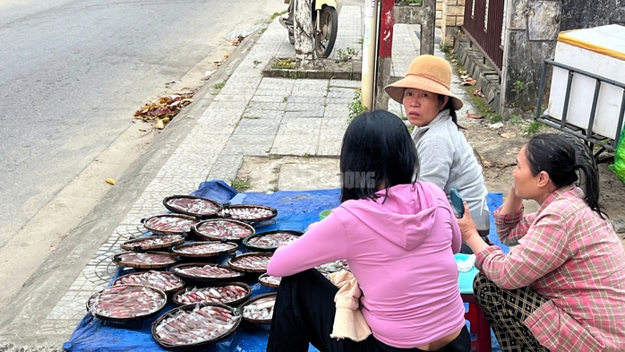 So với trước Tết Bính Ngọ thì thời điểm này mực ít hơn. Trước Tết có người một đêm xúc được hơn 40 rổ mực, thu lợi hơn 10 triệu đồng.