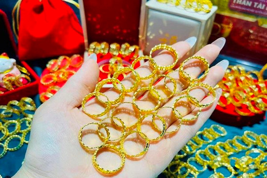 Giá vàng hôm nay, ngày 24/2, nhiều biến động giá vàng nhẫn và giá vàng miếng trước ngày vía Thần Tài 2026.