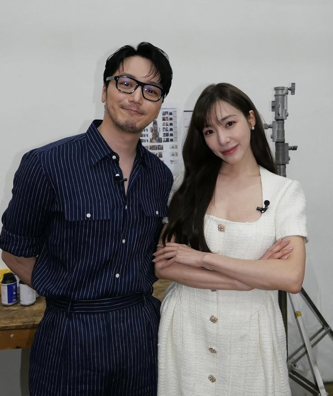 Tiffany và Byun Yo Han. Ảnh: Naver