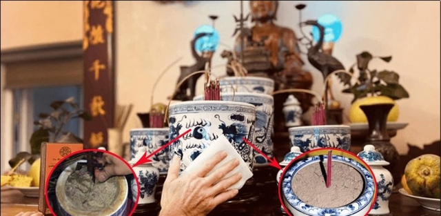 Theo phong thủy, bàn thờ là nơi linh thiêng, ngày thường chỉ cần bao sái sạch sẽ, không nên tùy tiện động chạm di chuyển, đặc biệt là dịch chuyển bát hương.