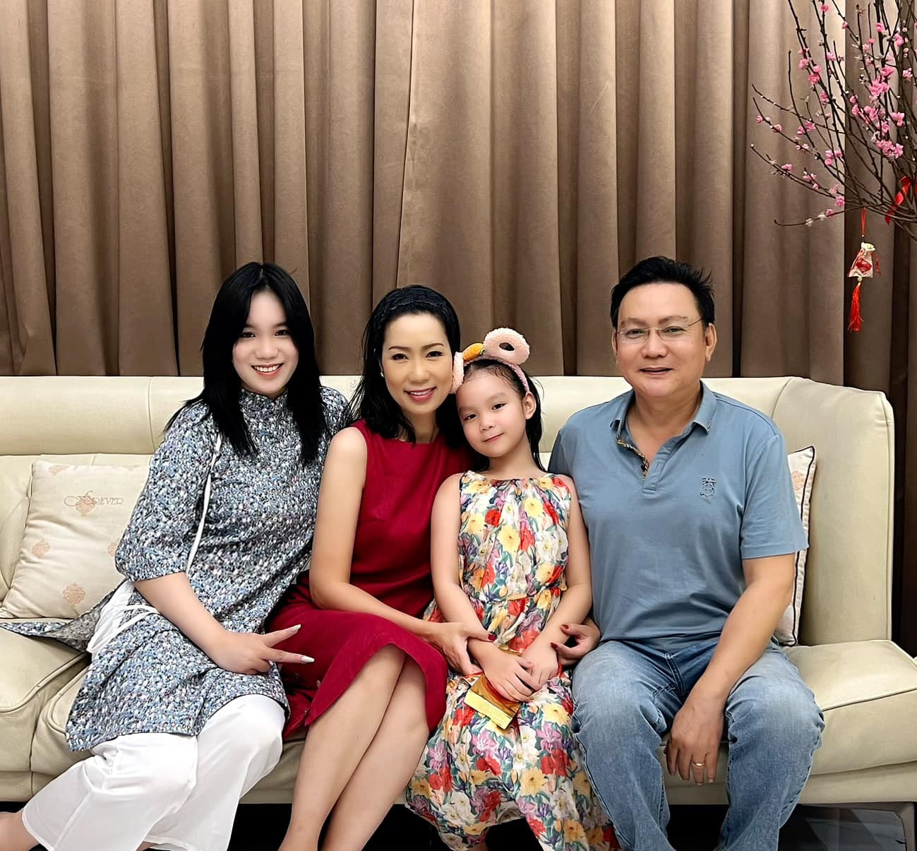 Tổ ấm hạnh phúc của NSND Trịnh Kim Chi. 