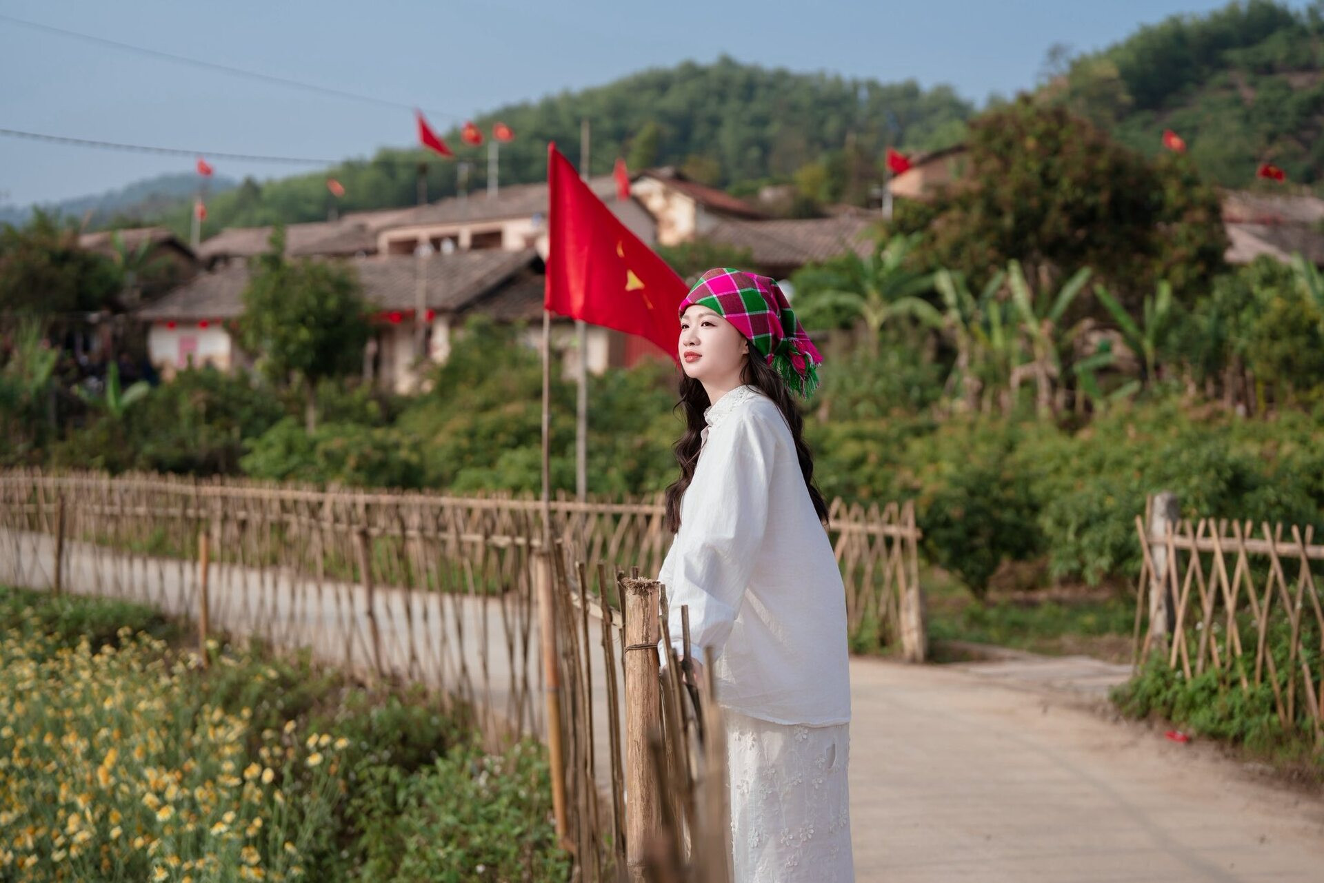 Làng cổ đẹp cách Hà Nội 2,5 giờ lái xe khiến khách liên tưởng tới Lô Lô Chải. Ảnh: Go To Bac Ninh