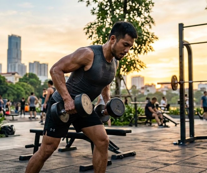 Ưu điểm lớn nhất của tập buổi sáng là tính kỷ luật cao, ít bị gián đoạn, từ đó giúp duy trì kế hoạch tập luyện tăng cơ lâu dài.