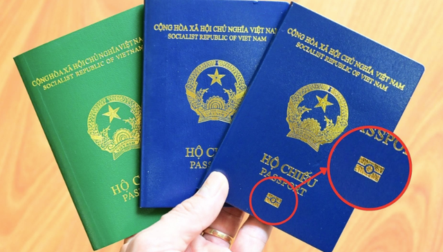 Hộ chiếu gắn chip điện tử (e-passport) mang lại nhiều lợi ích cho người dân khi xuất nhập cảnh. Ảnh minh họa: TL