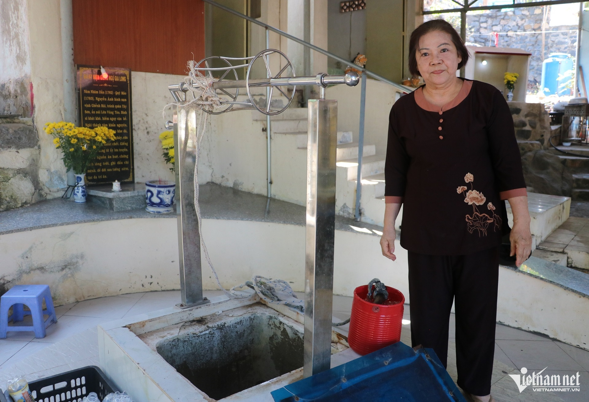 Bà Nguyễn Thị Thúy Phượng, Người Cai Quản Miếu Bà Giếng Ngự Bãi Dâu Bên Giếng Vua Gia Long