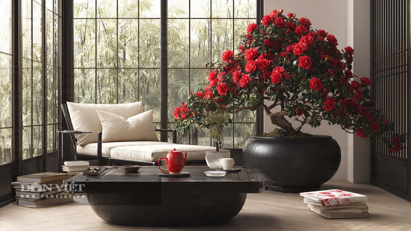 Hoa trà có vòng đời dài