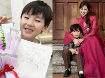 Yêu con - Bé Bo - con trai 6 tuổi hút fan của Hòa Minzy