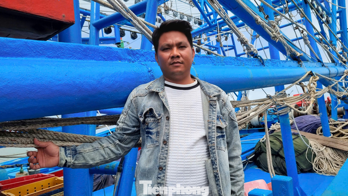 Ngư dân Trần Công Ba.