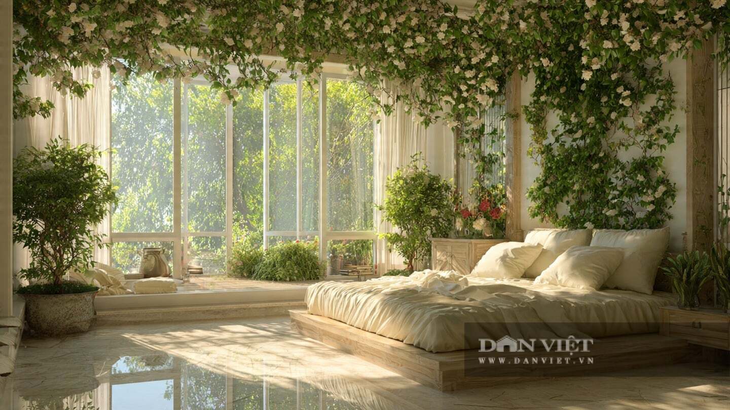 Vì vậy, người xưa cho rằng, không nên trang trí đầu giường bằng màu đỏ tươi hoặc xanh lá cây.