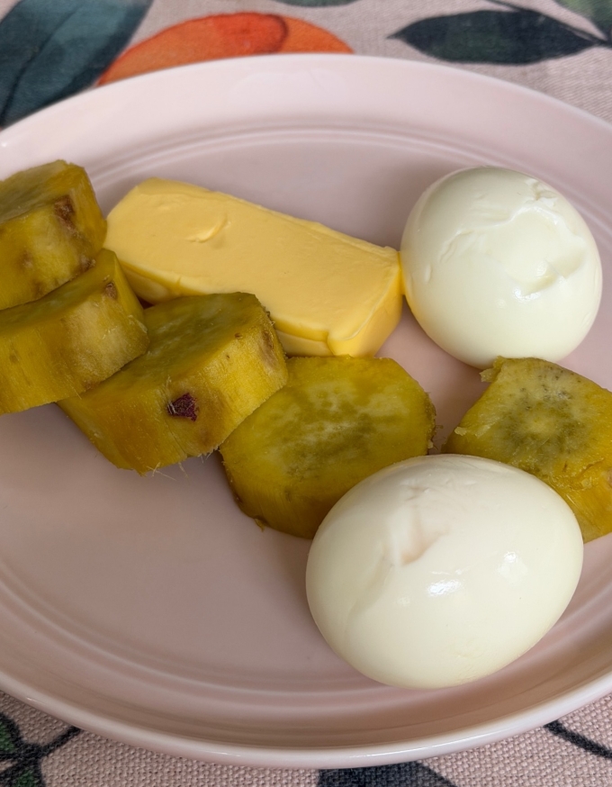 Bữa sáng bình dân của Tăng Thanh Hà.