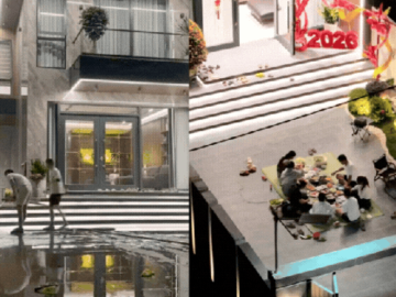 Cặp vợ chồng trẻ ở Thái Nguyên khoe nhà mới đẹp long lanh, dân tình lập tức "cảnh báo" một chi tiết ngay góc sân