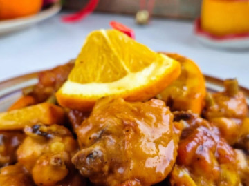 Loại thịt có protein cao hơn thịt heo, ít béo hơn thịt bò, đem sốt với cam thành món ngon hấp dẫn