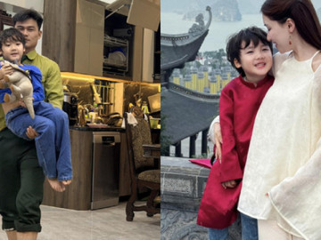 Trước khi công khai chồng quân nhân, Hòa Minzy làm mẹ đơn thân, nuôi dạy con trai bằng tình yêu và sự tử tế
