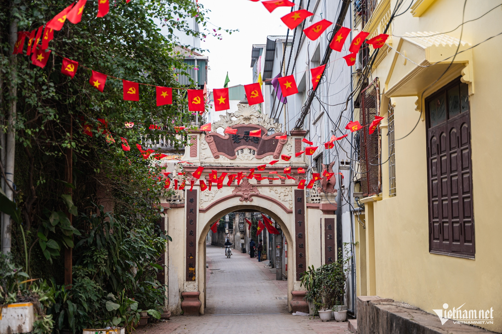 Ngôi làng cổ nổi danh với truyền thống hiếu học. Ảnh: Nguyễn Huy