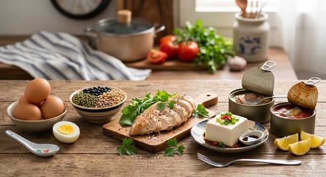 Việc lựa chọn thực phẩm dựa trên hàm lượng dinh dưỡng là một cách tiêu dùng thông minh. Ảnh minh họa: AI