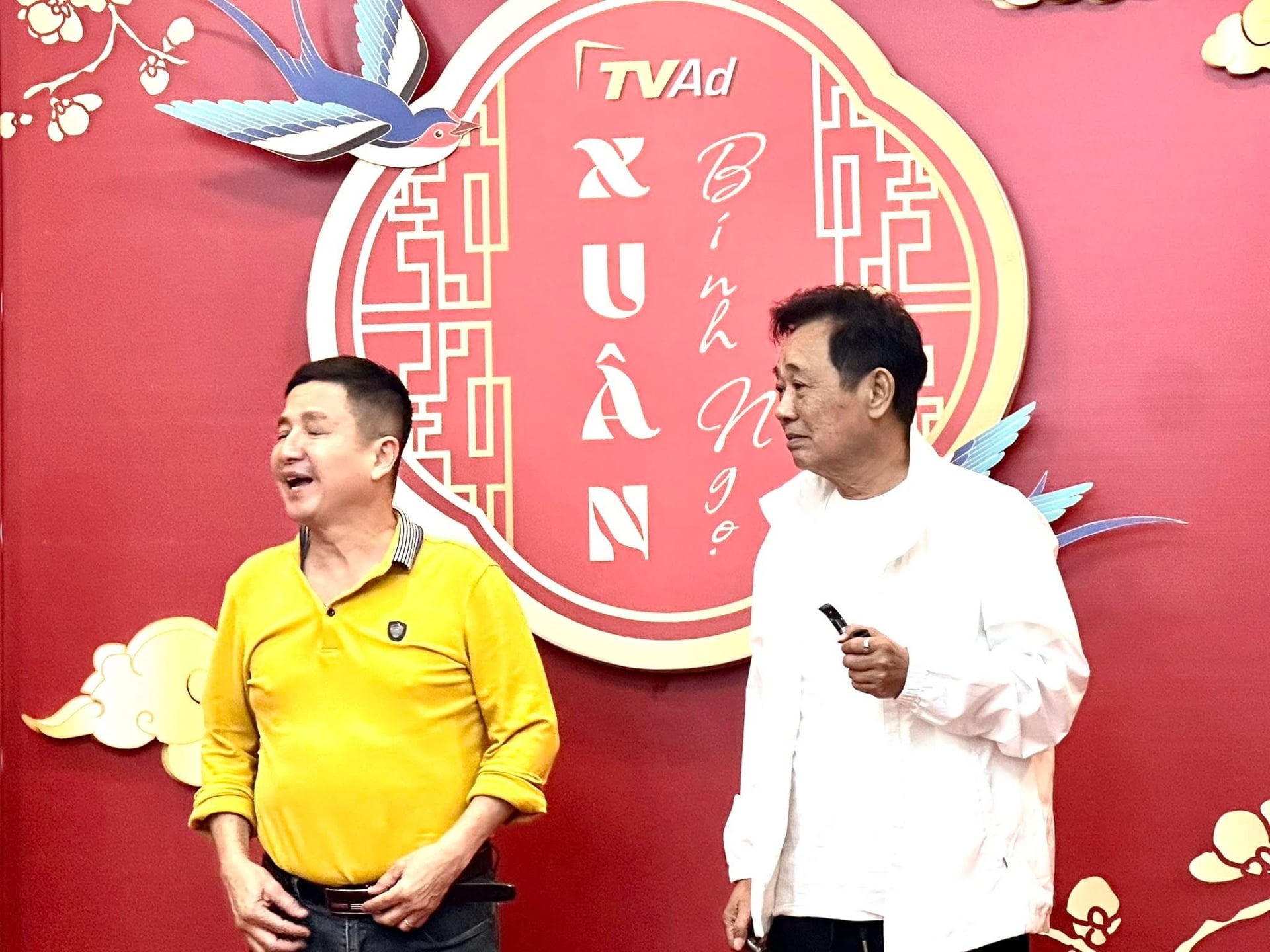 NSƯT Chí Trung và NSND Quốc Khánh. Ảnh: FBNV