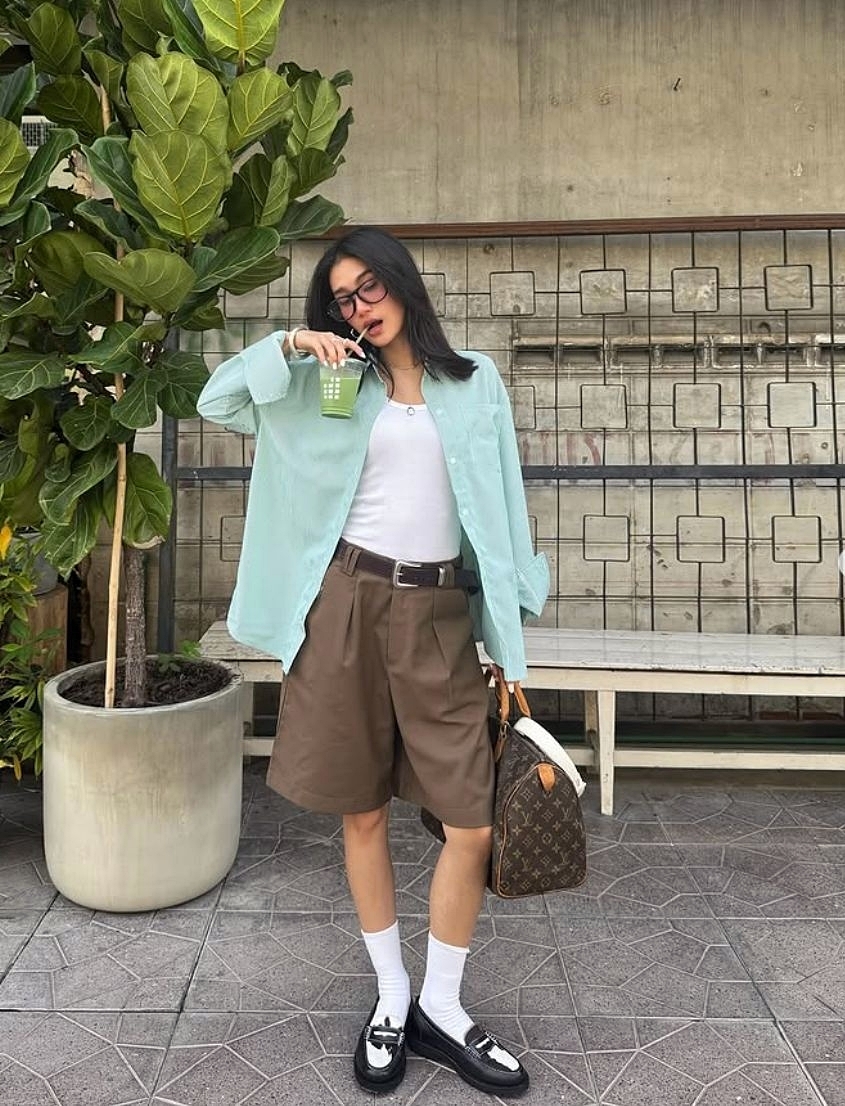 12 cách phối sơ mi tôn dáng - 2