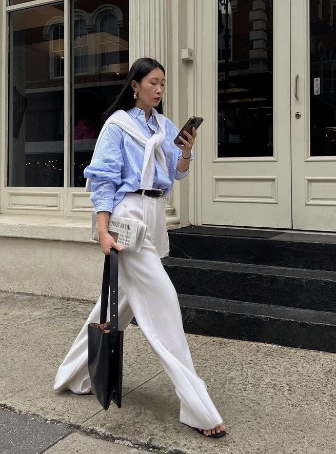 12 cách phối sơ mi tôn dáng - 6