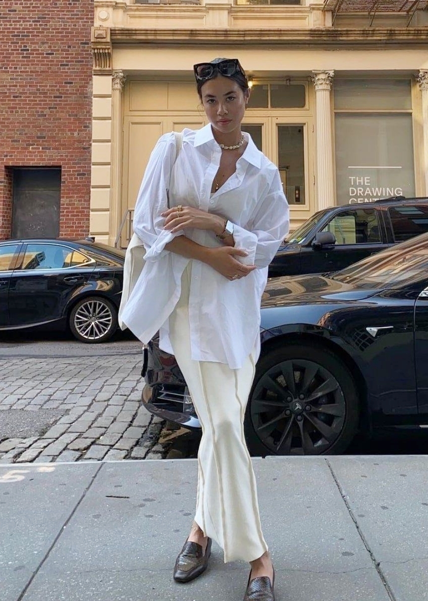 12 cách phối sơ mi tôn dáng - 1