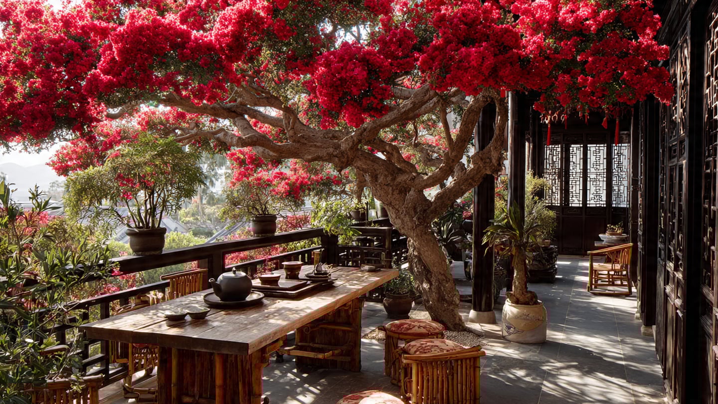 Cây cảnh tường vi được coi là cây may mắn nhất