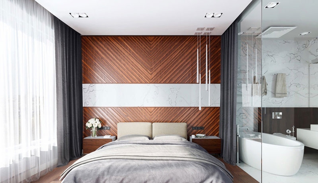 Bố trí nhà vệ sinh trong phòng ngủ không phải là điều cấm kỵ tuyệt đối, nhưng cần tuân thủ đúng nguyên tắc phong thủy.
