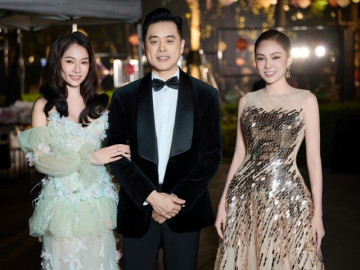 Lưu Hiền Trinh lần đầu đứng chung sân khấu với Sara Lưu và em rể Dương Khắc Linh