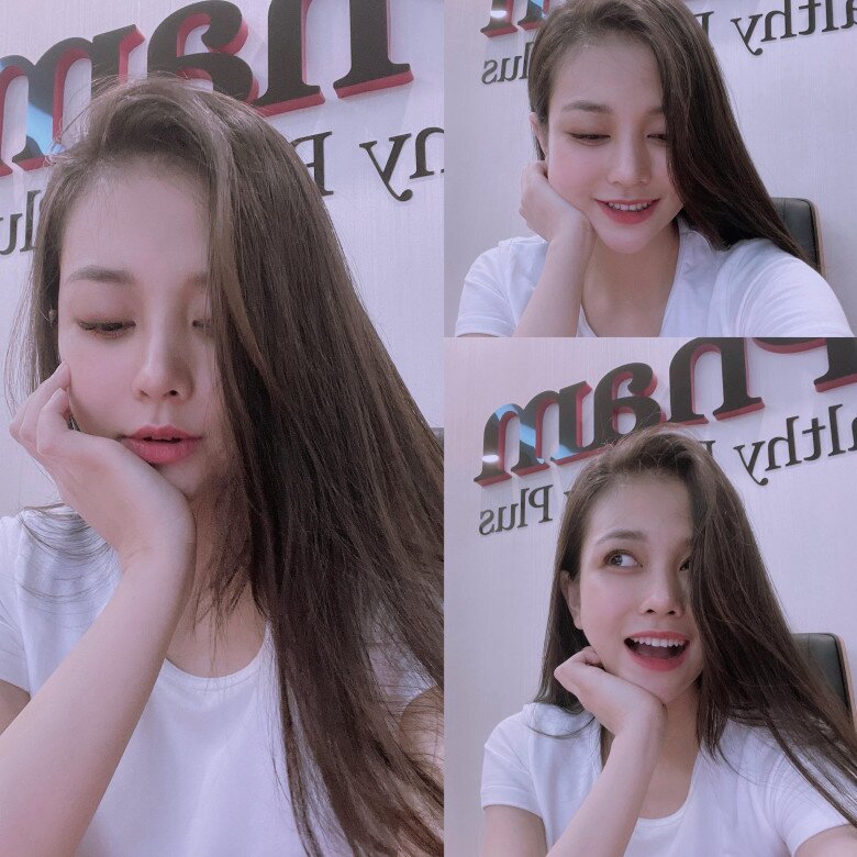 Ngoài đời, nữ diễn viên được nhận xét trẻ trung, rạng rỡ hơn nhiều so với trong phim.