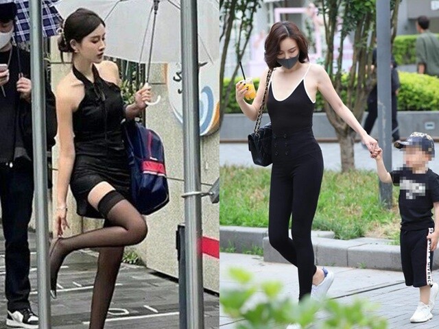 Phát ngượng với bộ đồ "hút chân không" các mẹ trẻ mặc tới trường đưa đón con, có cô trông chẳng khác gì đi "quẩy"