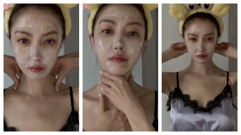 Với cô, chăm sóc cổ không phải bước phụ, mà là phần không thể thiếu trong quy trình chống lão hóa toàn diện.