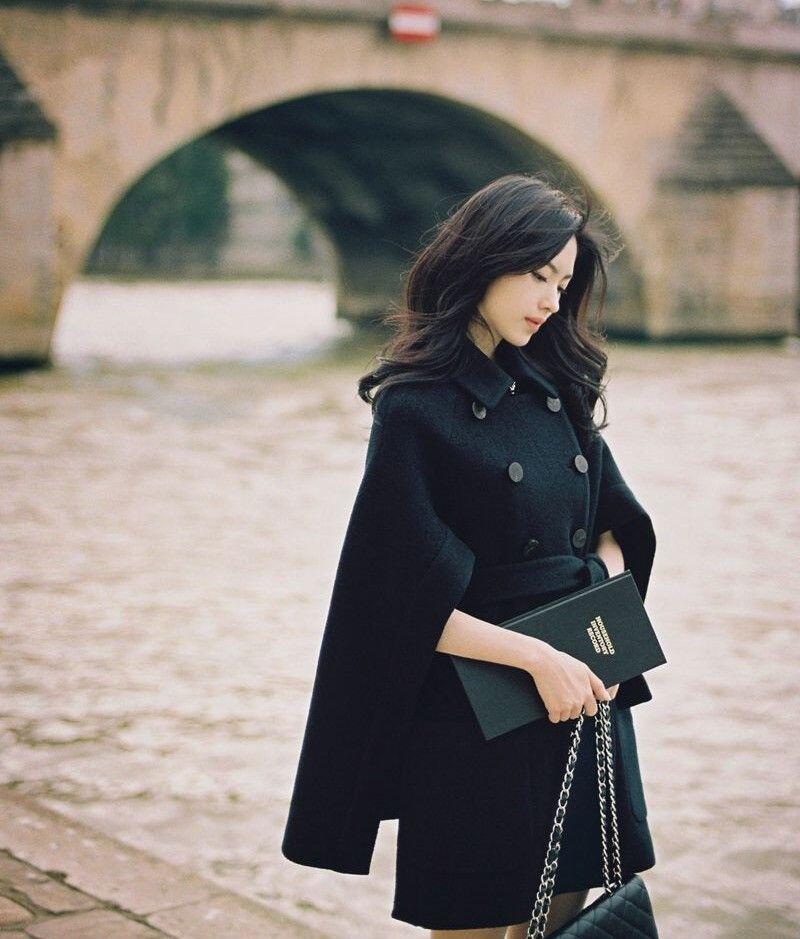 Kiểu áo khoác amp;#34;soán ngôiamp;#34; áo dạ tweed, giúp chị em mặc gì cũng sang đi chúc Tết họ hàng - 10