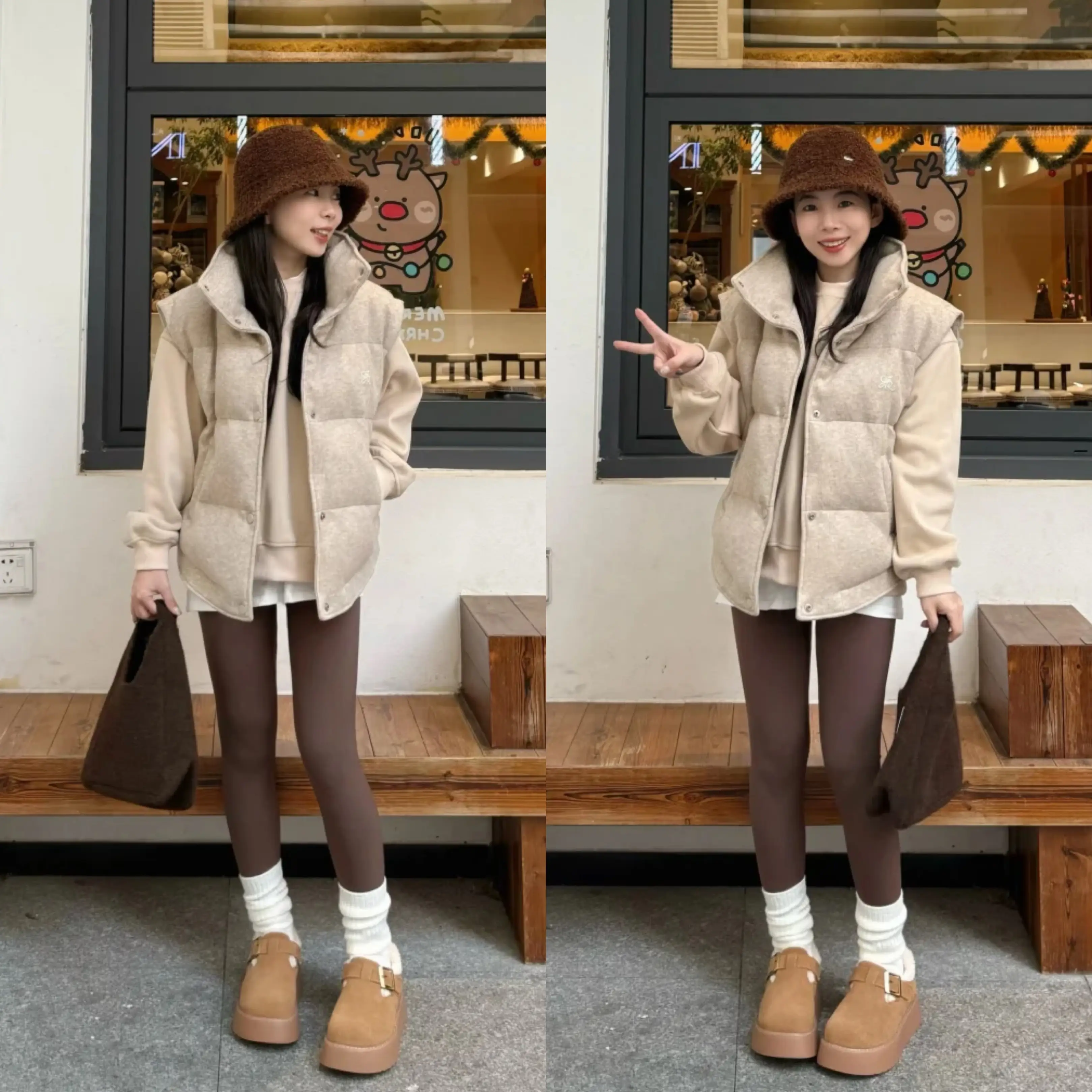 Cao chưa đến 1m50, blogger thời trang amp;#34;hack dángamp;#34; ngoạn mục với 10 outfit áo khoác trông tăng thêm cả chục cm - 5