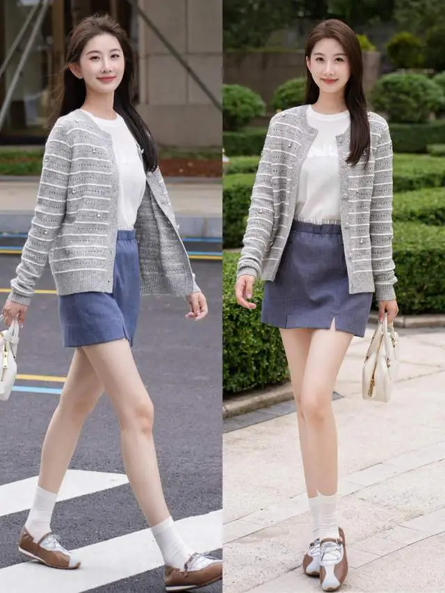 Chân váy ngắn mùa xuân phối với những kiểu áo này là chuẩn mốt, phong cách amp;#34;thăng hạngamp;#34; ngay từ lần diện đầu tiên - 13