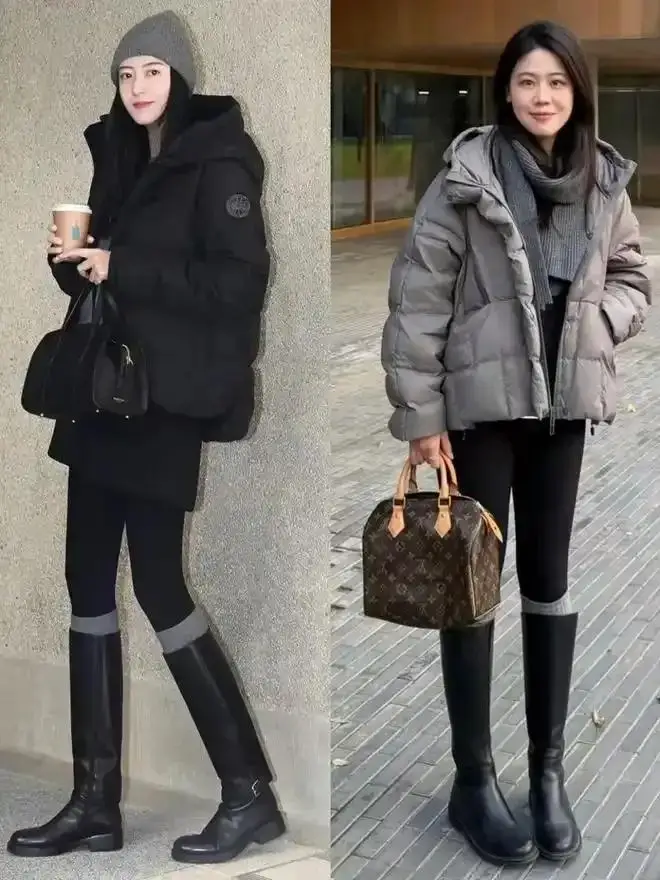 Thử cả trăm bộ đồ, tôi rút ra 6 công thức diện bốt dài dù mặc với áo khoác dài hay áo phao đều amp;#34;đỉnh chópamp;#34; - 6