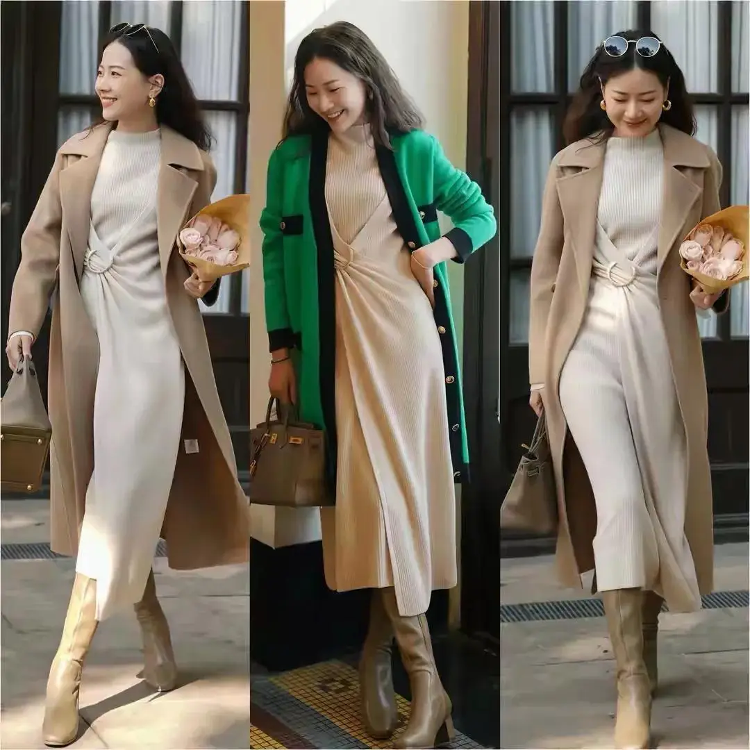 Thử cả trăm bộ đồ, tôi rút ra 6 công thức diện bốt dài dù mặc với áo khoác dài hay áo phao đều amp;#34;đỉnh chópamp;#34; - 2