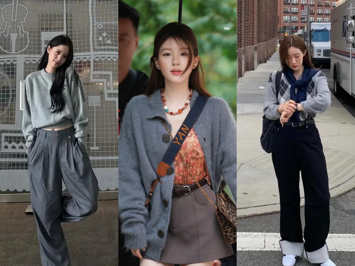 Kiểu áo amp;#34;tinh hoa hội tụamp;#34; thay thế áo len, chị em 30+ hay U60 đều diện được, mặc theo cách này càng thêm tinh tế - 1