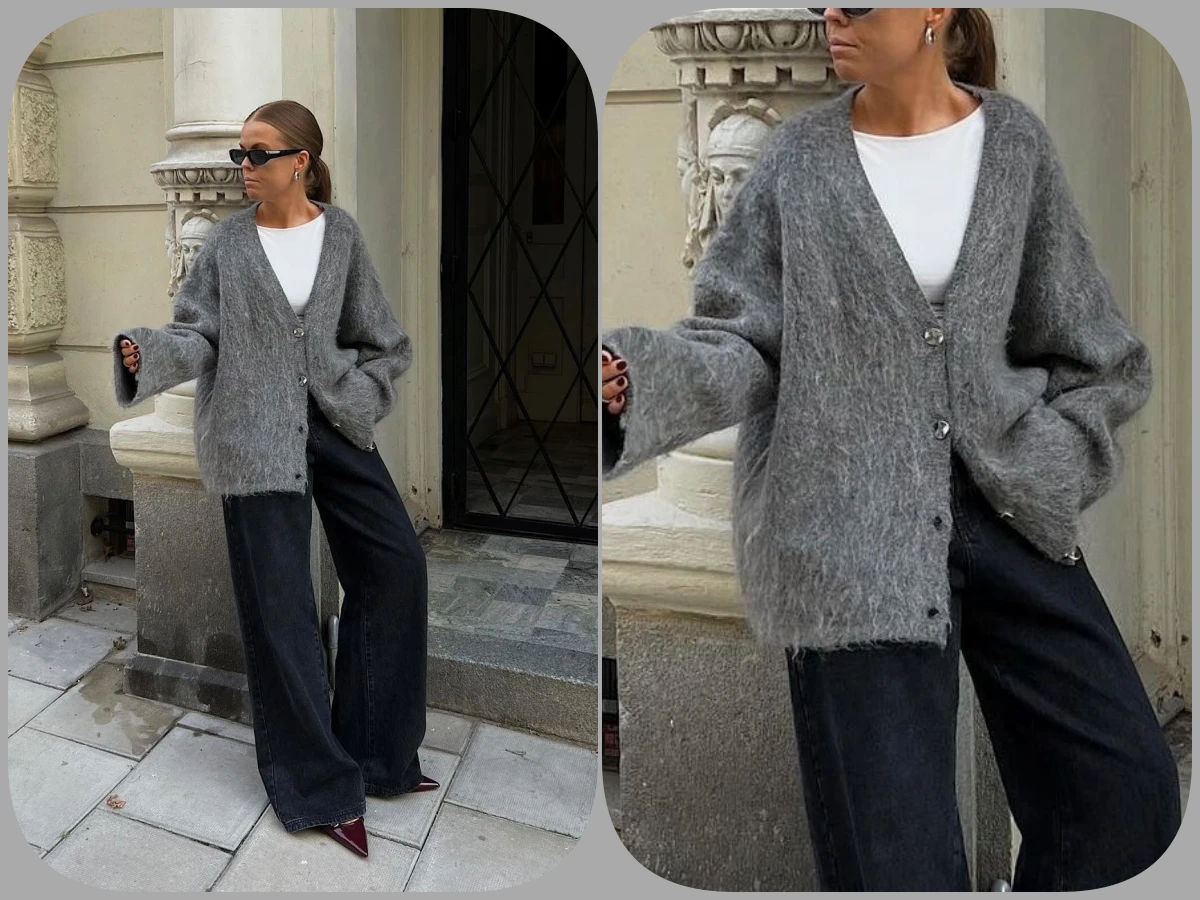 Kiểu áo amp;#34;tinh hoa hội tụamp;#34; thay thế áo len, chị em 30+ hay U60 đều diện được, mặc theo cách này càng thêm tinh tế - 6