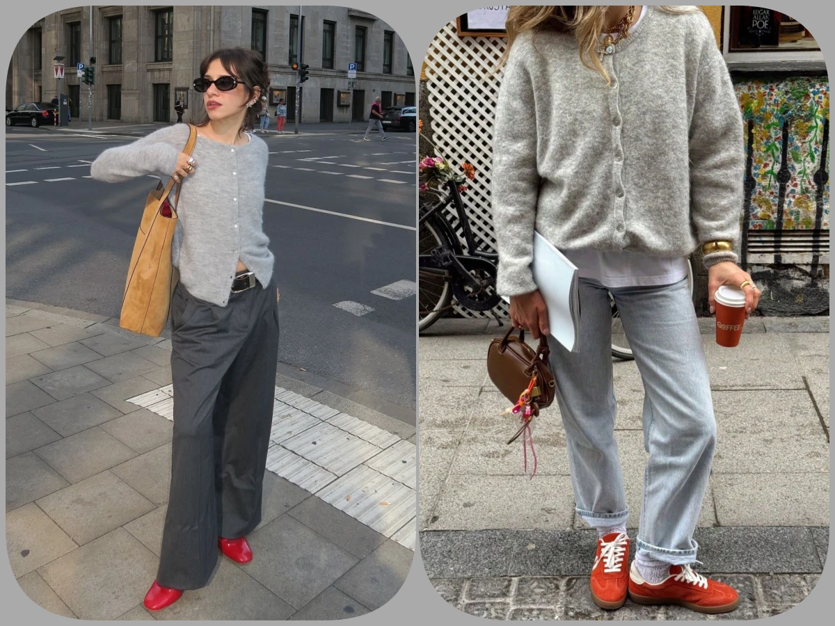 Kiểu áo amp;#34;tinh hoa hội tụamp;#34; thay thế áo len, chị em 30+ hay U60 đều diện được, mặc theo cách này càng thêm tinh tế - 7