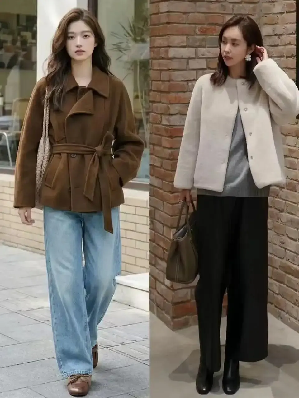 Đây là outfit dễ mặc nhất mùa đông, giúp chị em trông vừa cao vừa gầy mà không cần amp;#34;hùng hụcamp;#34; giảm cân - 2