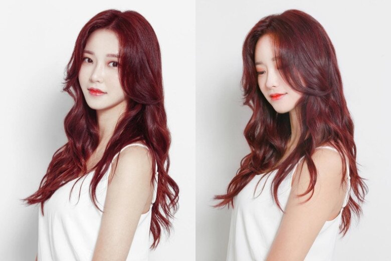 15 màu tóc nhuộm đẹp nhất 2026: Không cần tẩy, nhuộm xong mặt sáng bừng, dù phai màu vẫn đẹp - 9