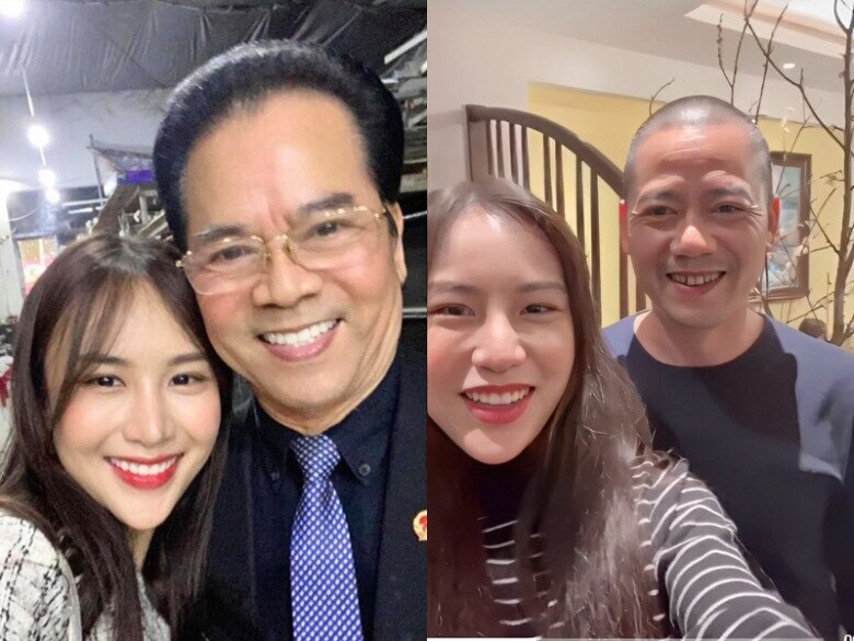 NSND Trần Nhượng có 2 con cũng theo đuổi nghệ thuật là diễn viên Bình Trọng và Jenna Anh Phương.