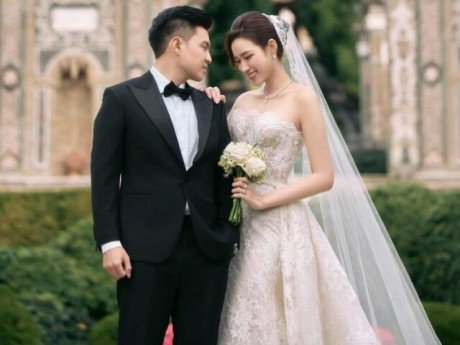 Đẹp - Loạt ảnh cưới chụp ở châu Âu lần đầu được công bố của Hoa hậu Đỗ Thị Hà