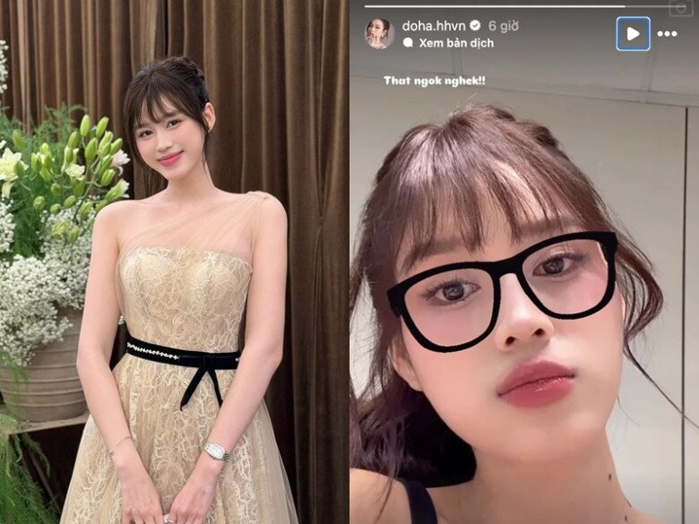 Mái tóc mới là chi tiết khiến diện mạo của hoa hậu Đỗ Thị Hà trở nên khác lạ hơn.