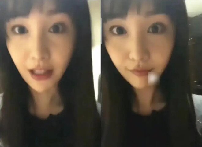 Cô lộ rõ dấu hiệu lão hóa ngay cả khi đã dùng app chỉnh sửa ảnh.